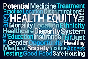 Health Equity Word Cloud