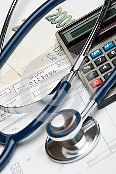 Health financing concept