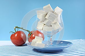 Health food healthy diet food group, dairy free products, with soy tofu