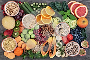 Health Food with High Fiber Content photo