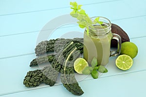 Health Food Vegetable Smoothie Drink
