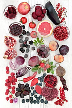 Health Foods High in Anthocyanins