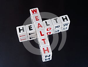 Health goes with wealth