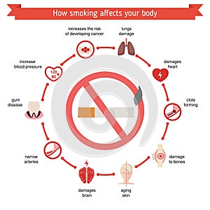 Health and healthcare infographic