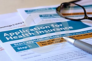 Health insurance application