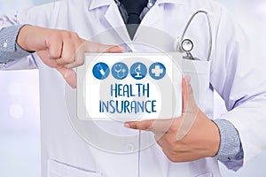 HEALTH INSURANCE Assurance Medical Risk Safety health care prof