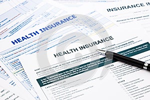 Health insurance form