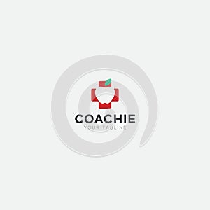 Health and medical apple logo design