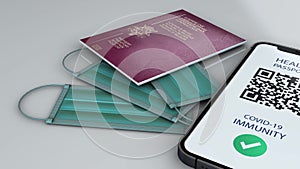 Health Passport - BELGIUM - slide Dx