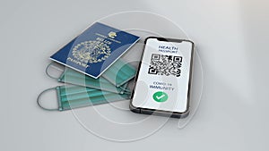 Health Passport - BELIZE - rotation zoom