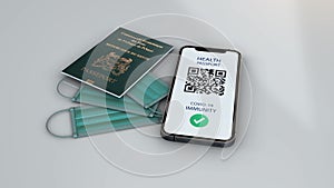 Health Passport - BENIN - rotation zoom