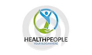 Health People Logo Template