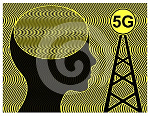 Health risk due to 5G radiation