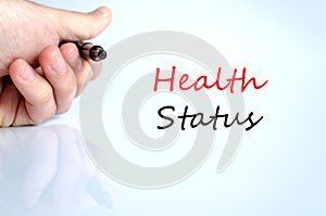 Health Status concept