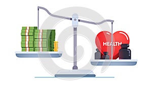 Health treatment costs contradiction conflict photo