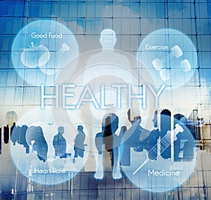 Health Wellbeing Wellness Vitality Healthcare Concept photo