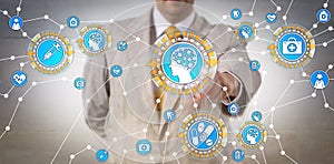 Healthcare IT Administrator Activating AI Via IoT