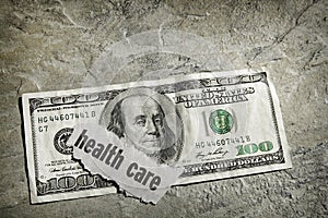 Healthcare cash photo