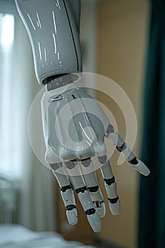 Healthcare clinic adopting new robotic therapy technologies for elderly care photo