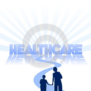 Healthcare commercial background