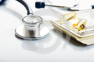 Healthcare cost concept