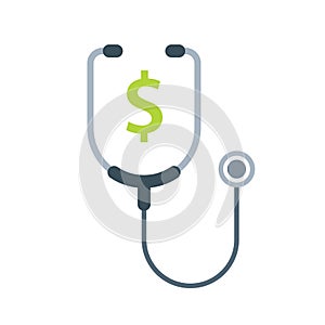 Healthcare costs icon