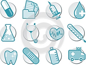 Healthcare icon set