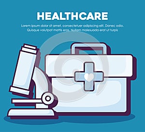 Healthcare infographic design