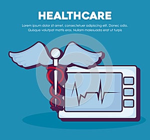 Healthcare infographic design