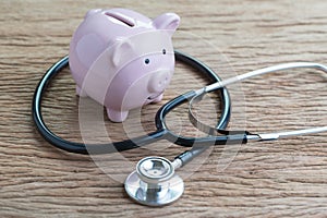 Healthcare, medical, insurance fees or financial health check co