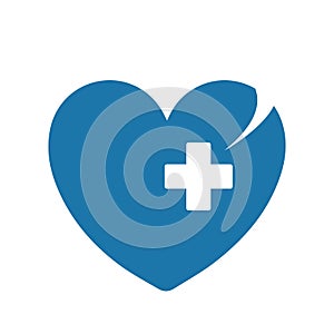 Healthcare medical logo vector icon for Ambulance Hospital Pharmacy symbol