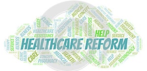 Healthcare Reform word cloud
