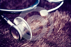 Healthcare with stethoscope