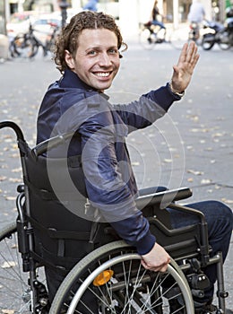 Healthcare: wheelchair user