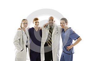 Healthcare workers portrait