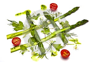 Healthy Asparagus Salad