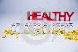 Healthy background, Pills, Tablets, Capsule background