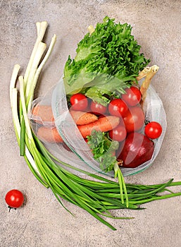 Healthy balanced diet with dietary ingredients, vegetables in basket for weight loss, source of vitamin C, concept of healthy