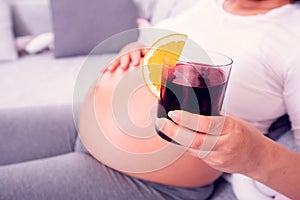 Healthy beet juice during pregnancy, matenity.