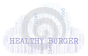 Healthy Burger word cloud