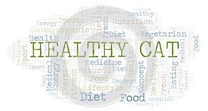 Healthy Cat word cloud.