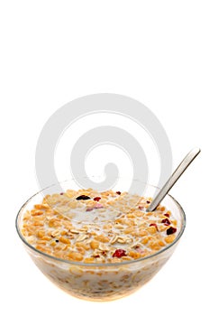 healthy cereal breakfast