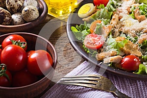 Healthy Chicken Caesar Salad photo