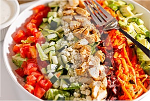 Healthy Chicken Salad Bowl