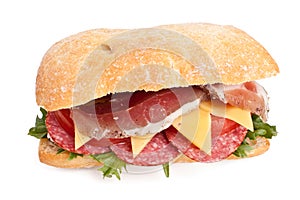 Healthy Ciabatta sandwich