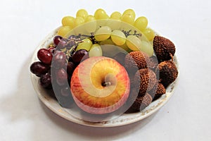 Healthy and colorful fruits photo