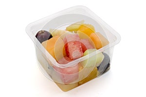 Healthy container of fruit