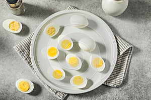 Healthy Cooked Hard Boiled Eggs