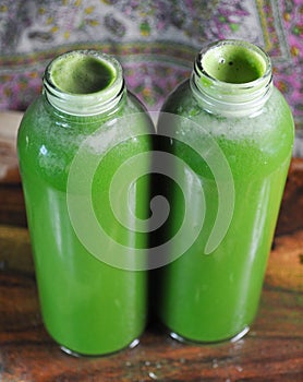 Healthy and delicious green juice