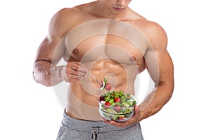 Healthy eating food salad bodybuilding bodybuilder body builder